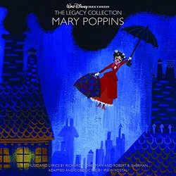 Walt Disney Records The Legacy Collection: Mary Poppins Soundtrack (	Richard M. Sherman	, Richard M. Sherman, Robert B. Sherman, Robert B. Sherman) - CD cover
