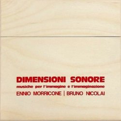 Dimensioni Sonore Trilha sonora (Ennio Morricone, Bruno Nicolai) - capa de CD