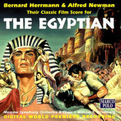 The Egyptian Soundtrack (Bernard Herrmann, Alfred Newman) - CD cover