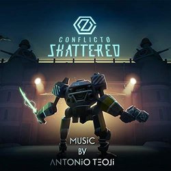 Conflict 0 Shattered Trilha sonora (Antonio Teoli) - capa de CD