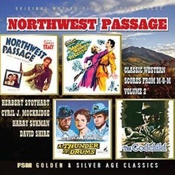 Northwest Passage Trilha sonora (Jeff Alexander, Duane Eddy, Cyril Mockridge, David Shire, Herbert Stothart, Harry Sukman) - capa de CD