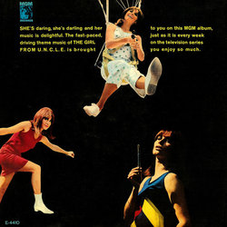 The Girl from U.N.C.L.E. Soundtrack (Jerry Goldsmith, Dave Grusin, Teddy Randazzo, Richard Shores) - CD Achterzijde