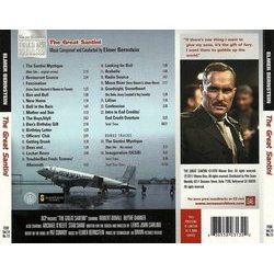 The Great Santini Soundtrack (Elmer Bernstein) - CD Back cover