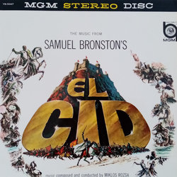 El Cid Soundtrack (Miklós Rózsa) - CD cover
