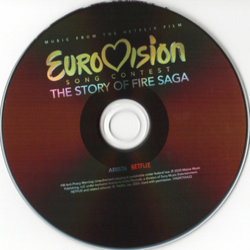 Eurovision Song Contest: The Story Of Fire Saga サウンドトラック (Various Artists) - CDインレイ