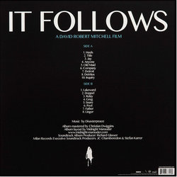 It Follows Trilha sonora (Disasterpeace , Richard Vreeland) - CD capa traseira