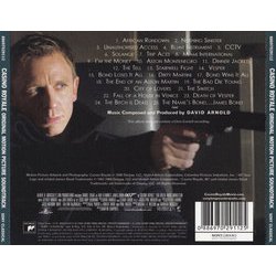Casino Royale サウンドトラック (David Arnold) - CD裏表紙