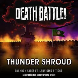 Death Battle: Thunder Shroud Ścieżka dźwiękowa (Brandon Yates) - Okładka CD