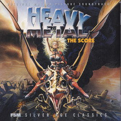 Heavy Metal : The Score Bande Originale (Elmer Bernstein) - CD Arrière