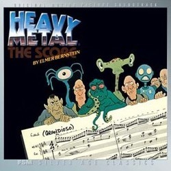 Heavy Metal : The Score Bande Originale (Elmer Bernstein) - Pochettes de CD