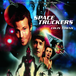Space Truckers Trilha sonora (Colin Towns) - capa de CD