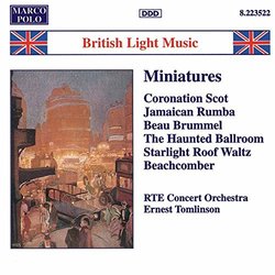Miniatures Soundtrack (Various Artists, Ernest Tomlinson) - CD cover