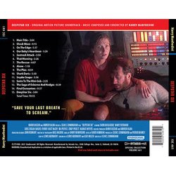 DeepStar Six サウンドトラック (Harry Manfredini) - CD裏表紙