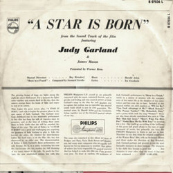 A Star Is Born Trilha sonora (Ray Heindorf) - CD capa traseira