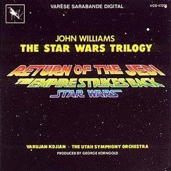 The Star Wars Trilogy Trilha sonora (John Williams) - capa de CD