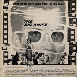 The Big Knife サウンドトラック (Frank De Vol) - CDカバー