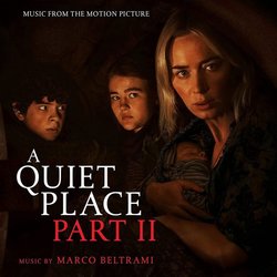 A Quiet Place Part II Soundtrack (Marco Beltrami) - CD cover