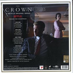 The Crown: Season Two Ścieżka dźwiękowa (Lorne Balfe, Rupert Gregson-Williams) - Tylna strona okladki plyty CD