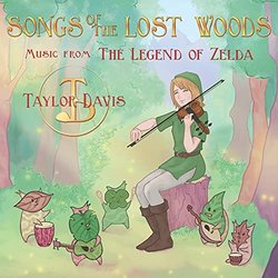 The Legend of Zelda: Songs of the Lost Woods Ścieżka dźwiękowa (Taylor Davis) - Okładka CD