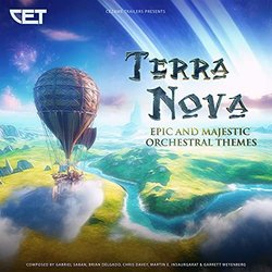 Terra Nova - Epic and Majestic Orchestral Themes Soundtrack (Chris Davey, Brian Delgado, Martin Emilio Insaurgarat, Gabriel Saban, Garrett Weyenberg) - CD cover