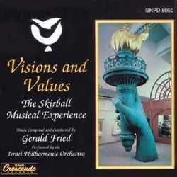 Visions and Values サウンドトラック (Gerald Fried) - CDカバー