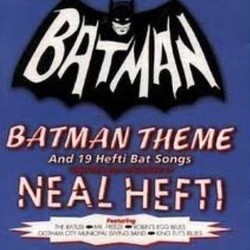 Batman theme and 19 Hefti Bat Songs サウンドトラック (Neal Hefti) - CDカバー