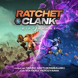 Ratchet & Clank: Rift Apart Trilha sonora (Wataru Hokoyama, Mark Mothersbaugh 	) - capa de CD