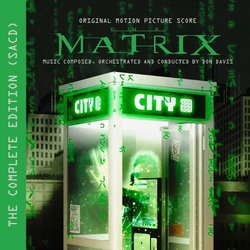 The Matrix Trilha sonora (Don Davis) - capa de CD