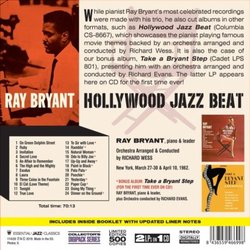 Ray Bryant - Hollywood Jazz Beat Ścieżka dźwiękowa (Various Artists) - Tylna strona okladki plyty CD