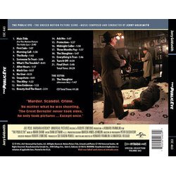 The Public Eye Soundtrack (Jerry Goldsmith) - CD Back cover