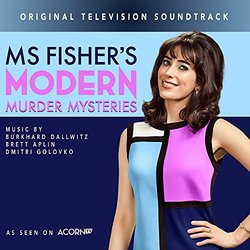 Ms. Fisher's Modern Murder Mysteries Soundtrack (Brett Aplin, Burkhard Dallwitz 	, Dmitri Golovko) - CD cover