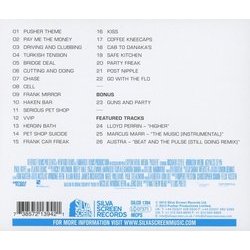 Pusher Trilha sonora ( Orbital) - CD capa traseira