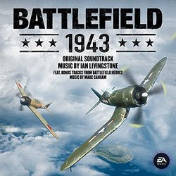 Battlefield 1943 Ścieżka dźwiękowa (Marc Canham, Ian Livingstone) - Okładka CD