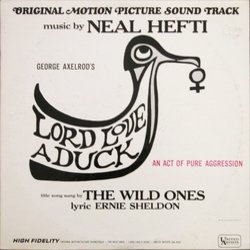 Lord Love a Duck Soundtrack (Neal Hefti, The Wild Ones) - CD-Cover