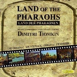 Land of the Pharaohs Ścieżka dźwiękowa (Dimitri Tiomkin) - Okładka CD