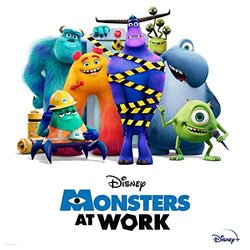 Monsters at Work Trilha sonora (Dominic Lewis) - capa de CD