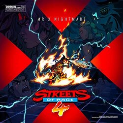 Streets of Rage 4: Mr. X Nightmare サウンドトラック (Tee Lopes) - CDカバー