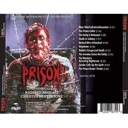 Prison Trilha sonora (Richard Band, Christopher L. Stone) - CD capa traseira