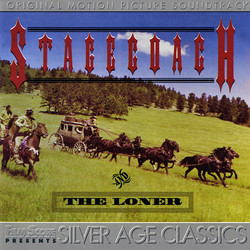 Stagecoach And The Loner サウンドトラック (Jerry Goldsmith) - CDカバー