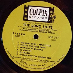 The Long Ships Soundtrack (Borislav Pascan, Dusan Radic) - cd-inlay