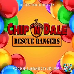 Chip 'n' Dale Rescue Rangers Main Theme Soundtrack (Just Kids) - CD cover