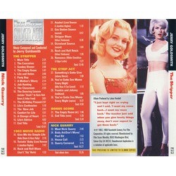 The Stripper / Nick Quarry Colonna sonora (Various Artists, Jerry Goldsmith) - Copertina posteriore CD