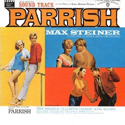 Parrish Soundtrack (Sammy Cahn, George Greeley, Max Steiner, Jimmy Van Heusen) - CD cover