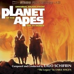 Planet of the Apes Bande Originale (Earle Hagen, Lalo Schifrin) - Pochettes de CD