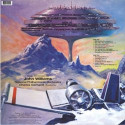 The Empire Strikes Back: Symphonic Suite Soundtrack (John Williams) - CD Back cover