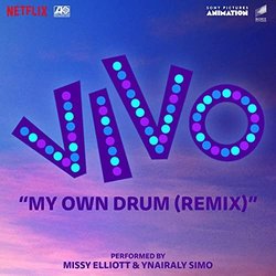 Vivo: My Own Drum Trilha sonora (Ynairaly Simo) - capa de CD
