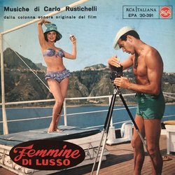 Femmine di Lusso サウンドトラック (Carlo Rustichelli) - CDカバー