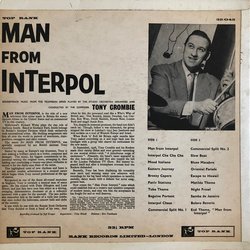 Man From Interpol Ścieżka dźwiękowa (Tony Crombie) - Tylna strona okladki plyty CD
