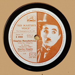Modern Times Soundtrack (Charles Chaplin) - CD-Rckdeckel