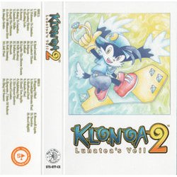 Klonoa 2: Lunatea's Veil Soundtrack (Kei Kusama) - CD Trasero